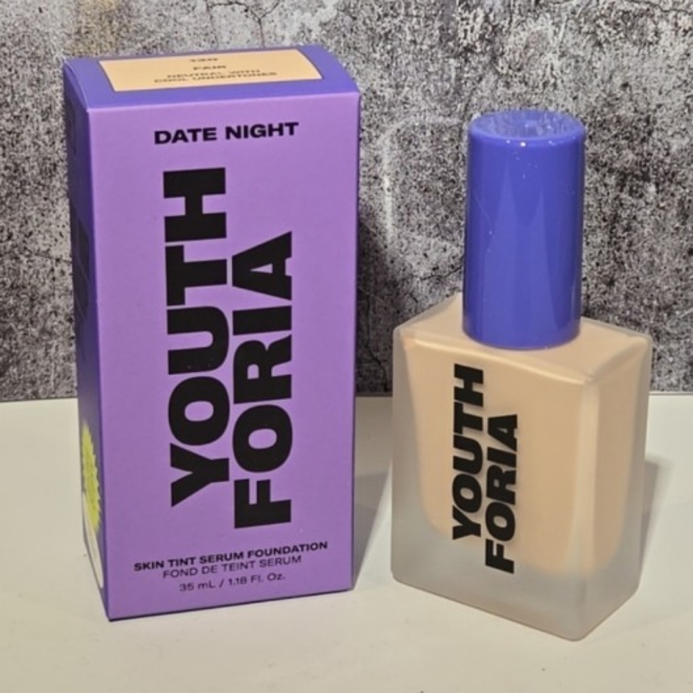 Youth Foria Date Night Skin Tint Serum Foundation - Cream